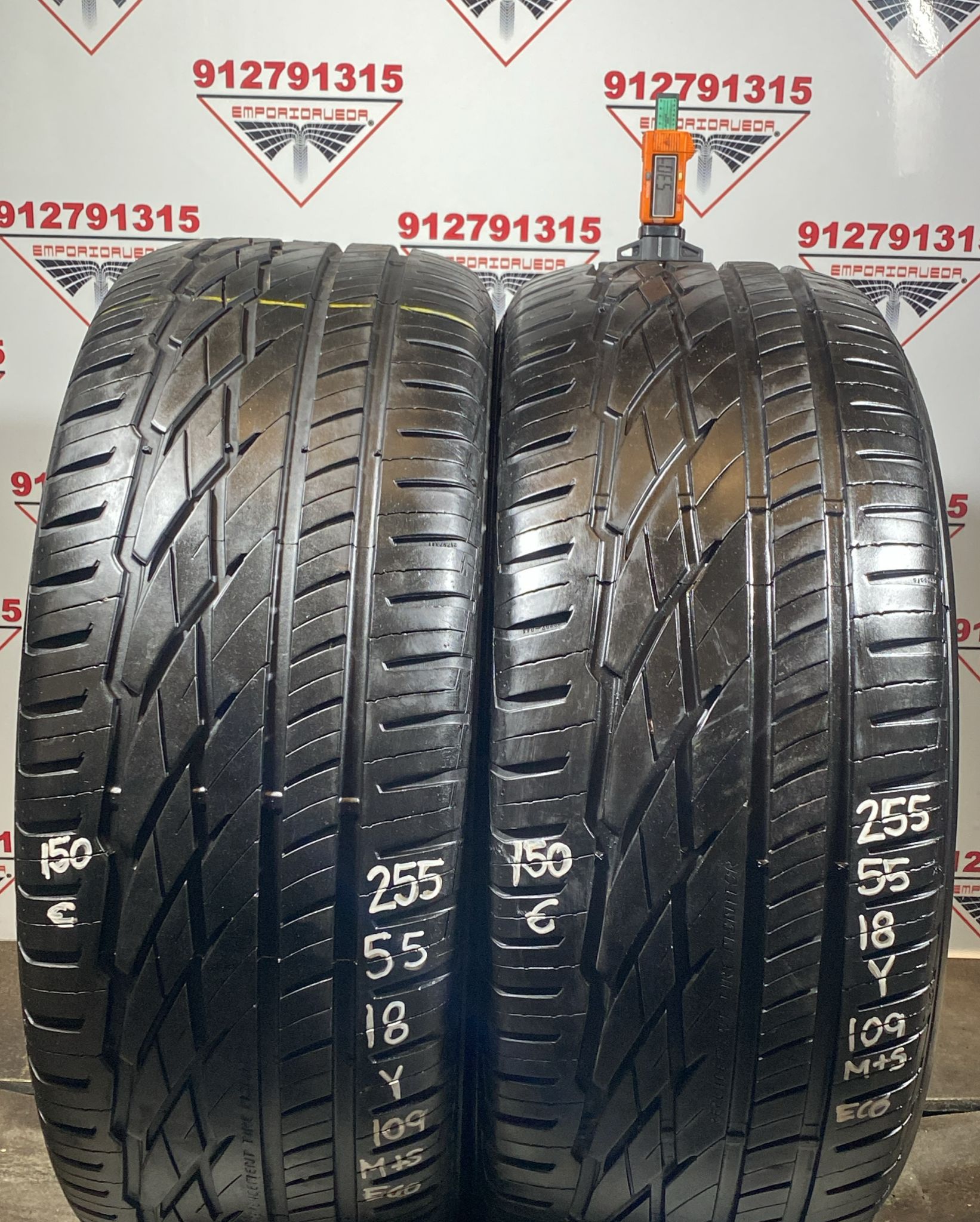 GENERAL  USADO ECONOMICO M+S 255/55 R18 109 Y